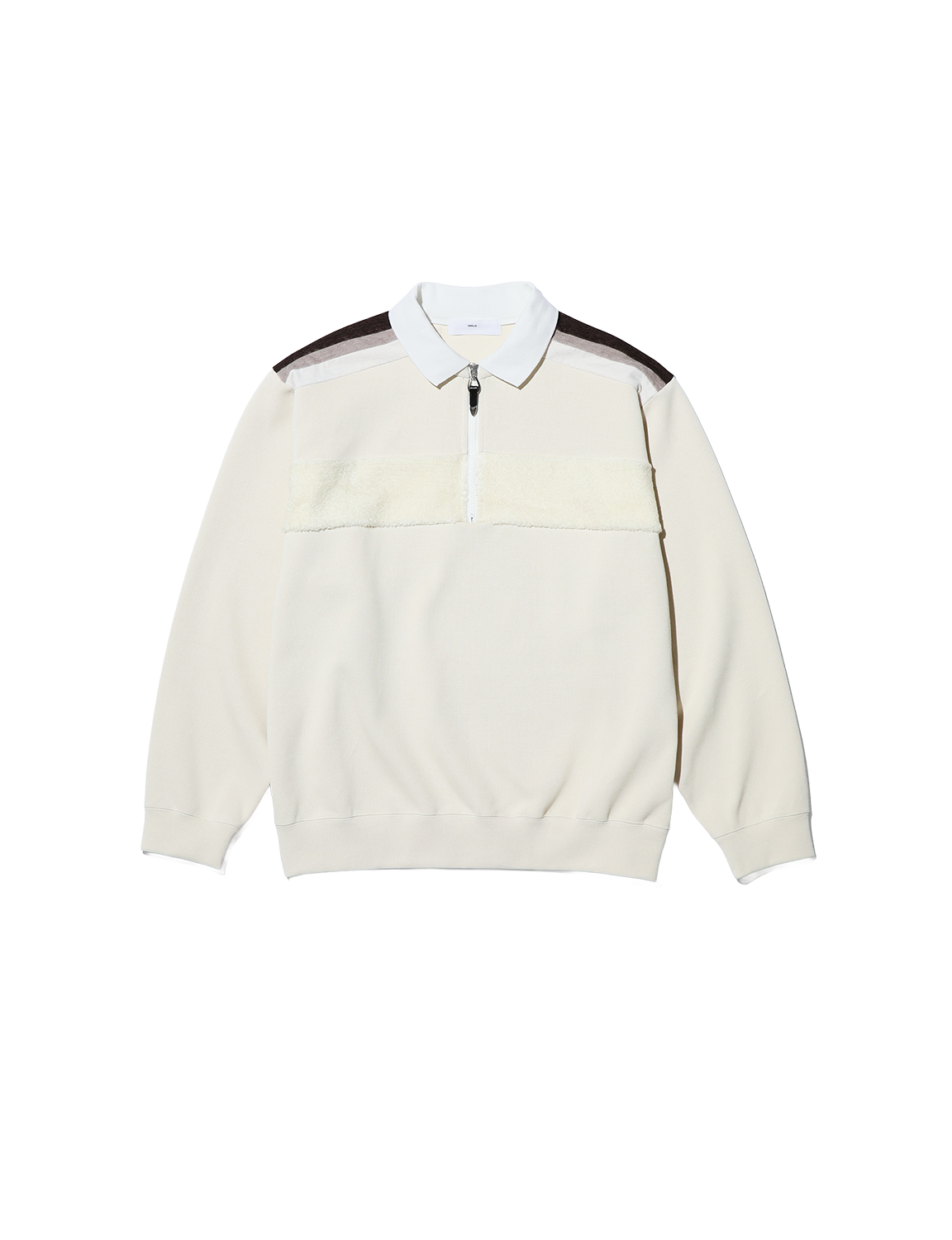 TOGA VIRILIS - DOUBLE JERSEY HALF ZIP PULLOVER – Stactile TOGA VIRILIS - DOUBLE JERSEY HALF ZIP PULLOVER – Stactile