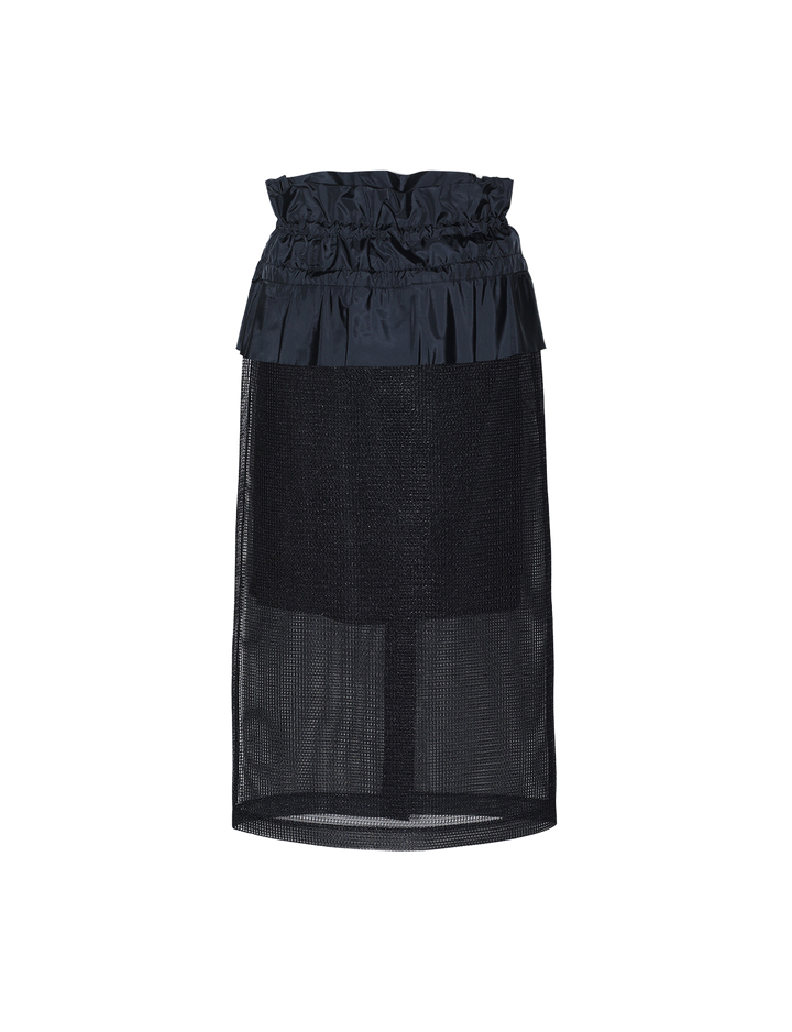 SHEER MESH SKIRT