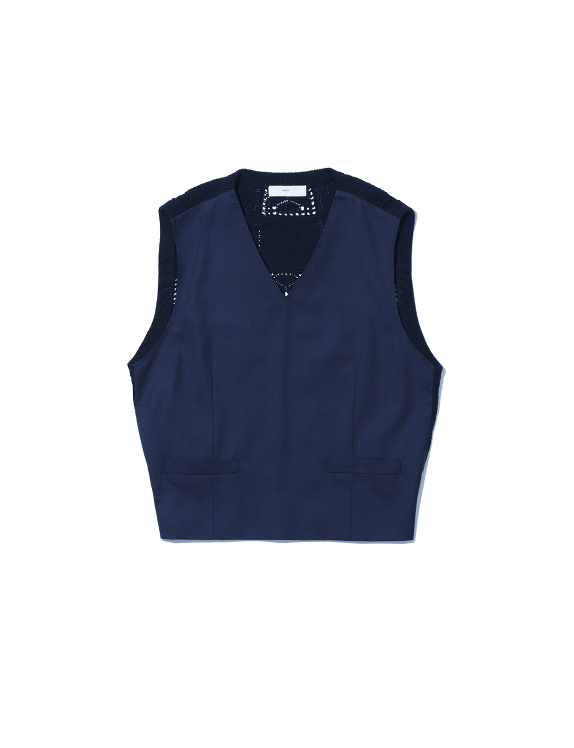 TOGA VIRILIS POLYESTER WOOL VEST