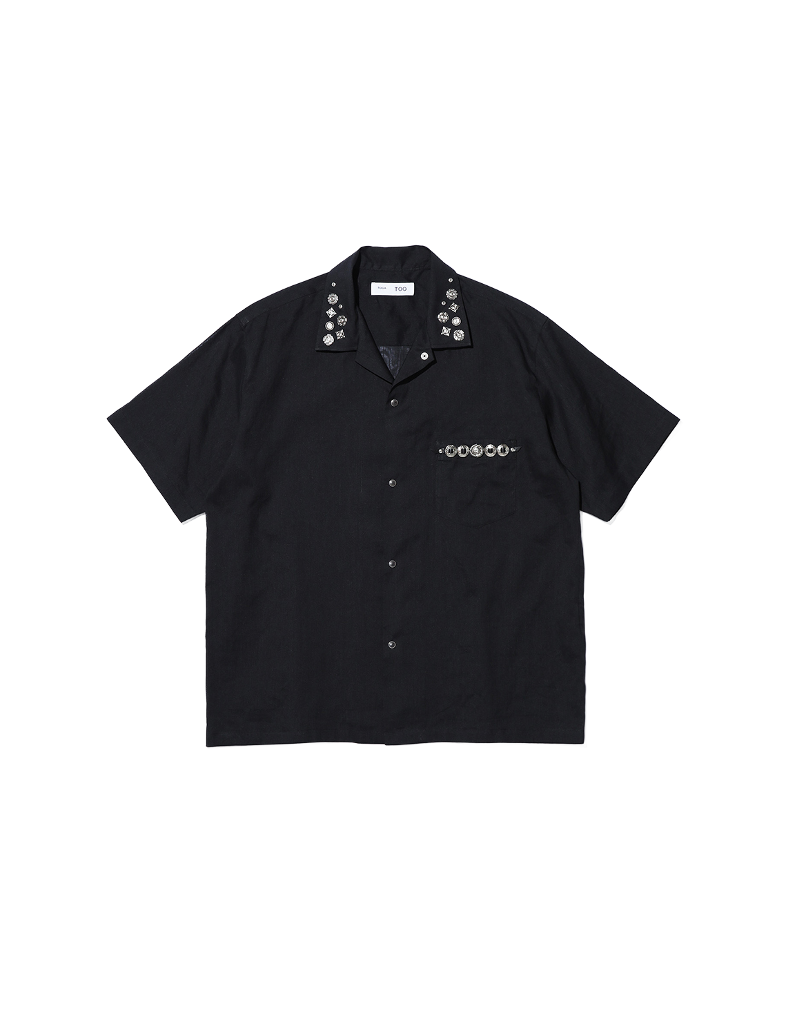 TOGA TOO PLAIN WEAVE METAL S/S SHIRT