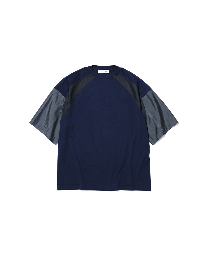 COTTON TAFFETA T-SHIRT