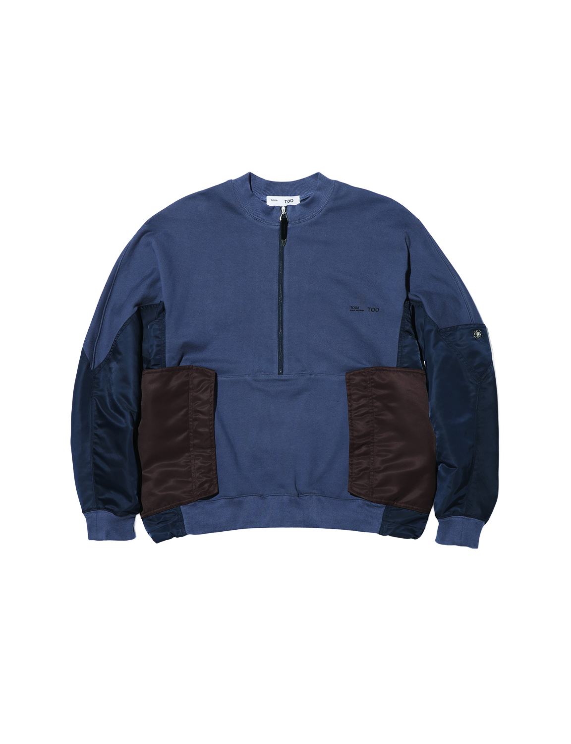 TOGA TOO COTTON NYLON SWEATSHIRT