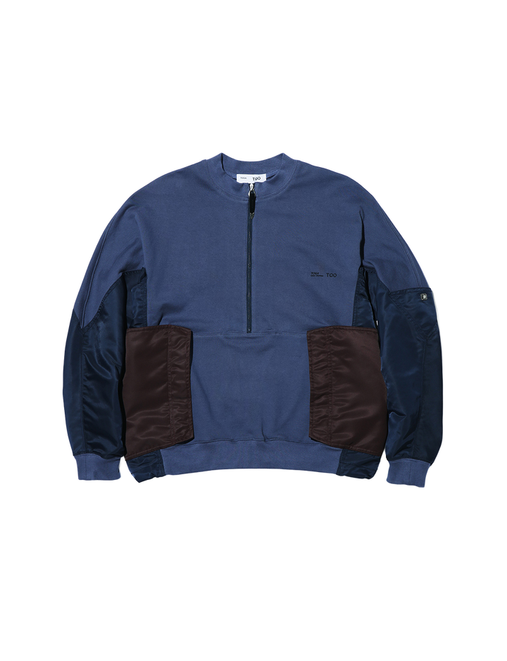 COTTON NYLON SWEATSHIRT