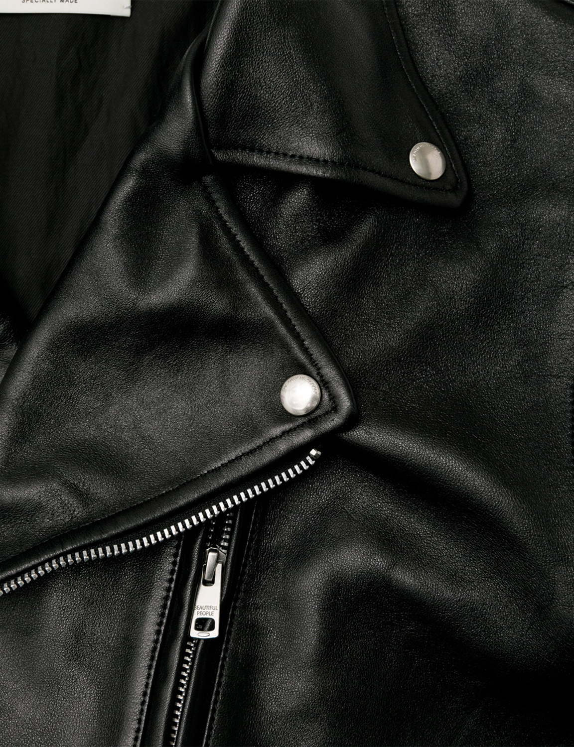 double-end vintage leather GT riders jacket