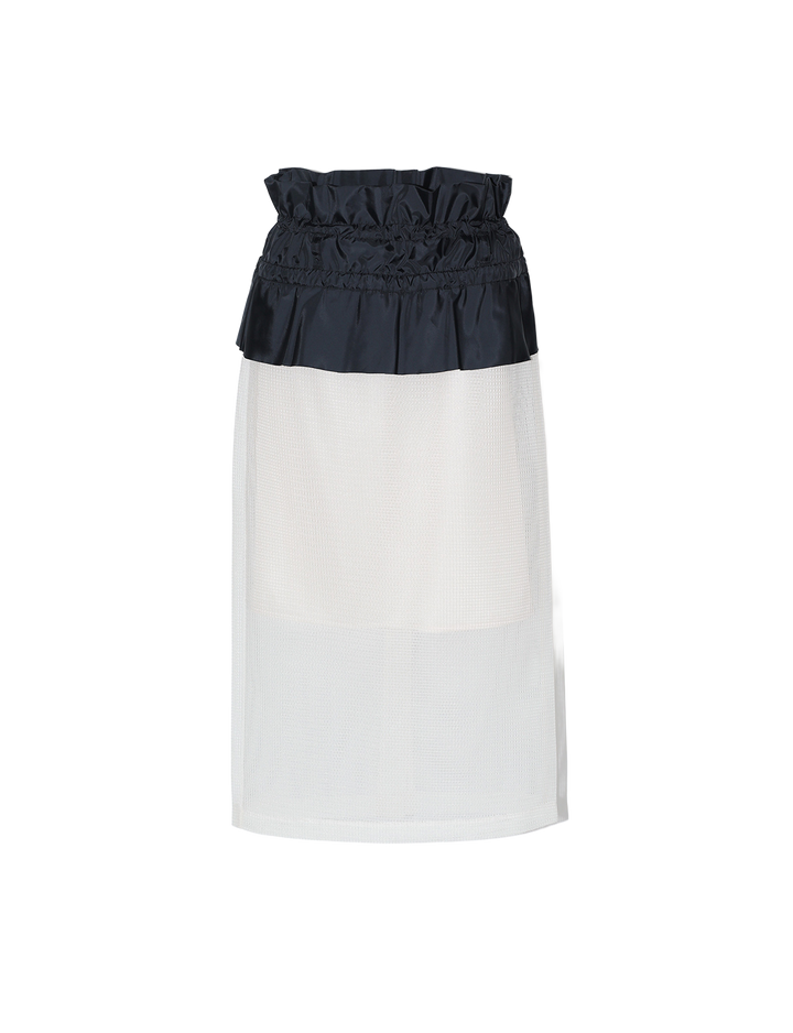 TOGA PULLA ドーガ プルラ　メッシュタンクトップ ストライプ TOGA PULLA（トーガ プルラ） トーガ プルラ 21SS ナイロンコットン