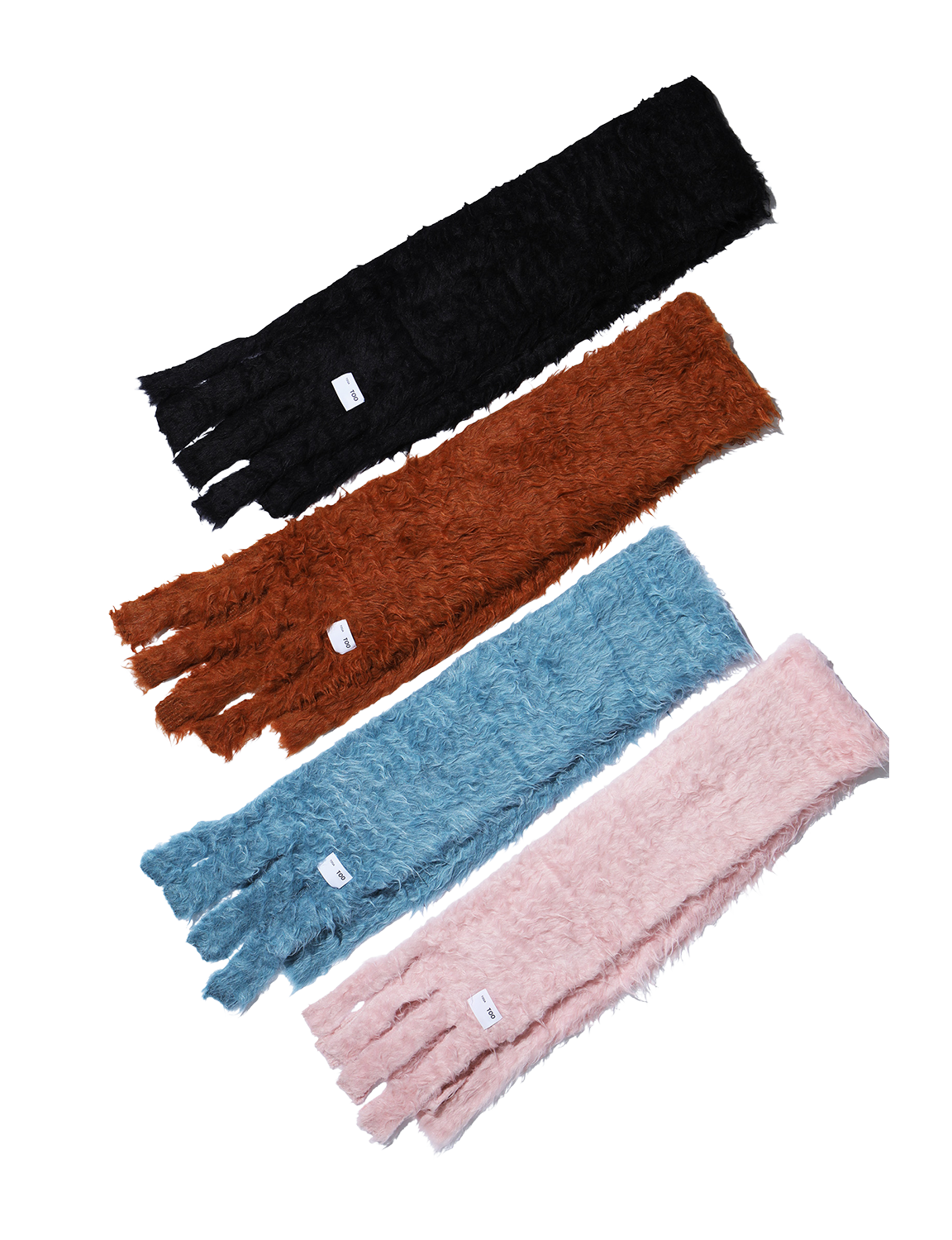SHAGGY KNIT STOLE