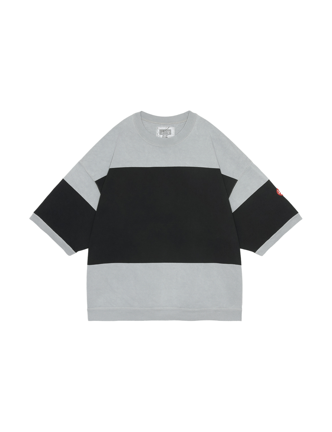 C.E OVERDYE STRIPE SHORT SLEEVE CREW NECK