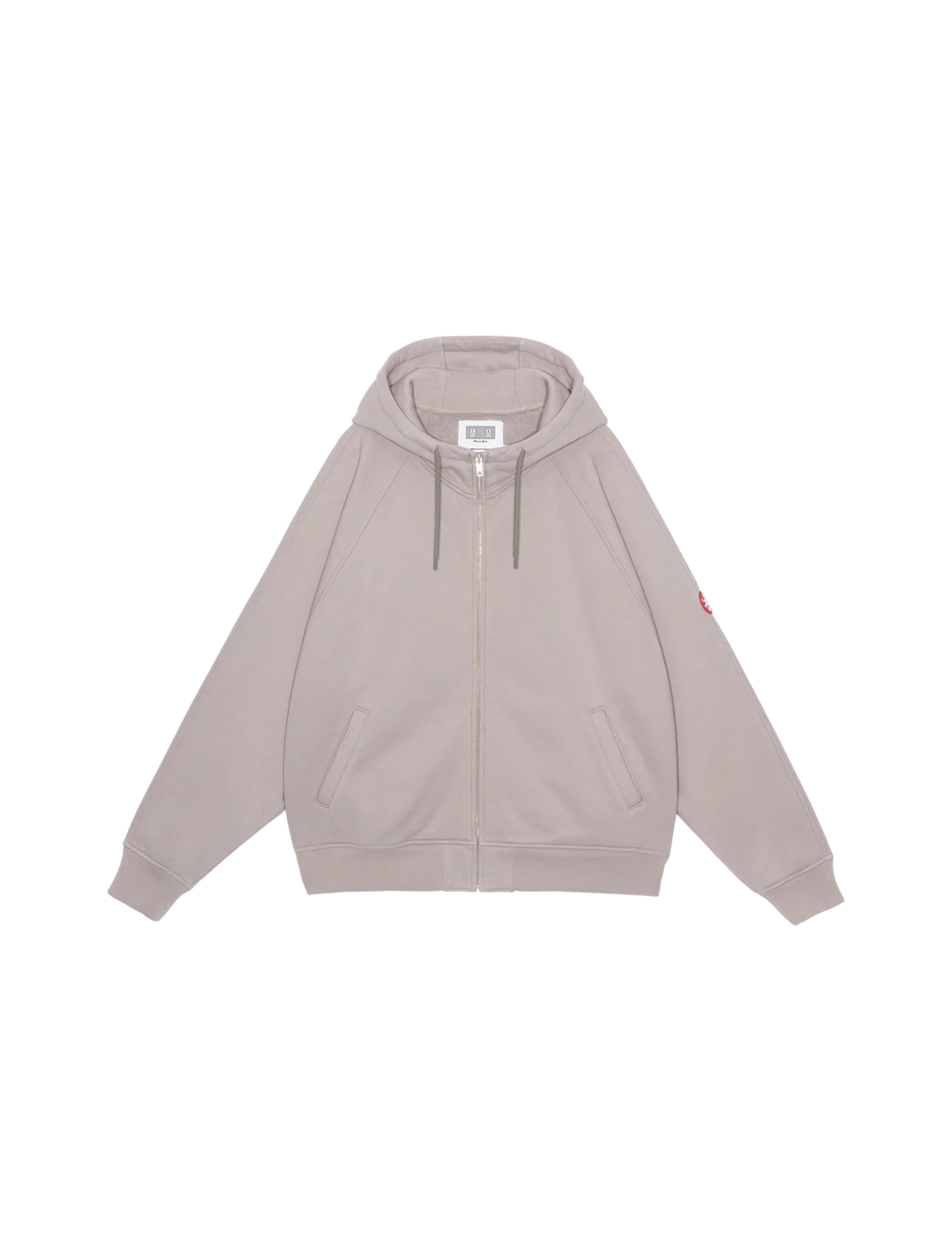 C.E SOLID BIG HEAVY ZIP HOODIE