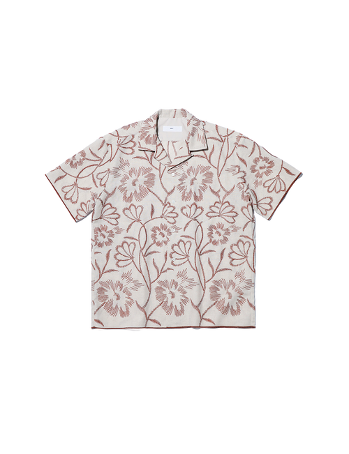 TOGA VIRILIS - EMBROIDERY S/S SHIRT – Stactile