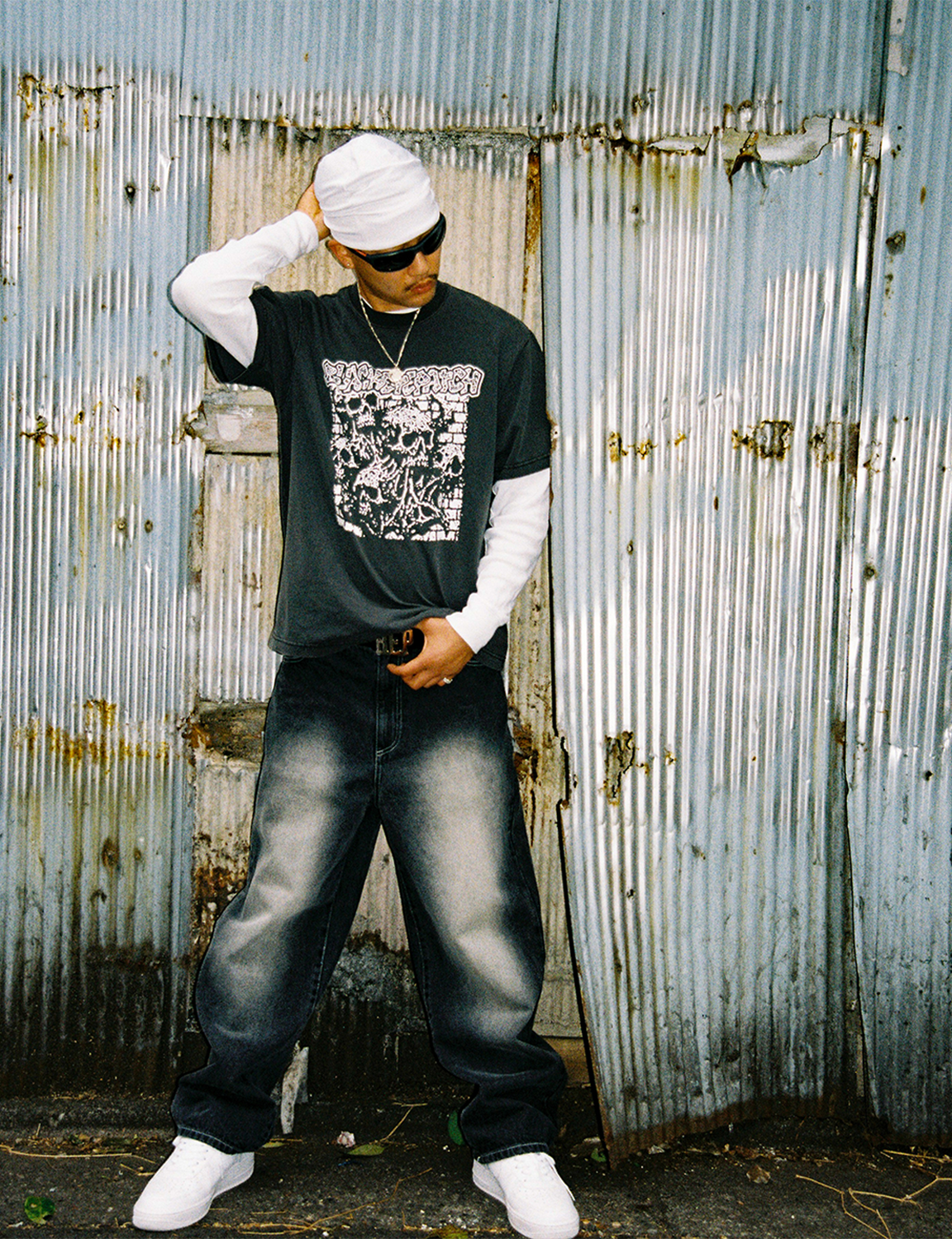CAPTEK HARDCORE SKULLS TEE