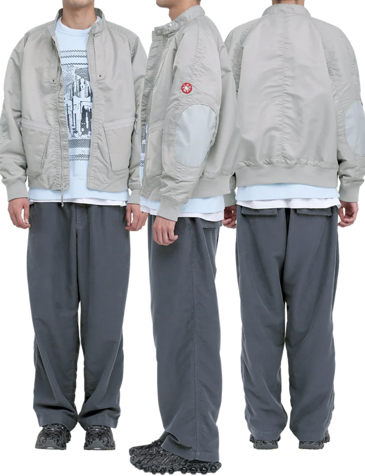 DESIGN NYLON ZIP JACKET