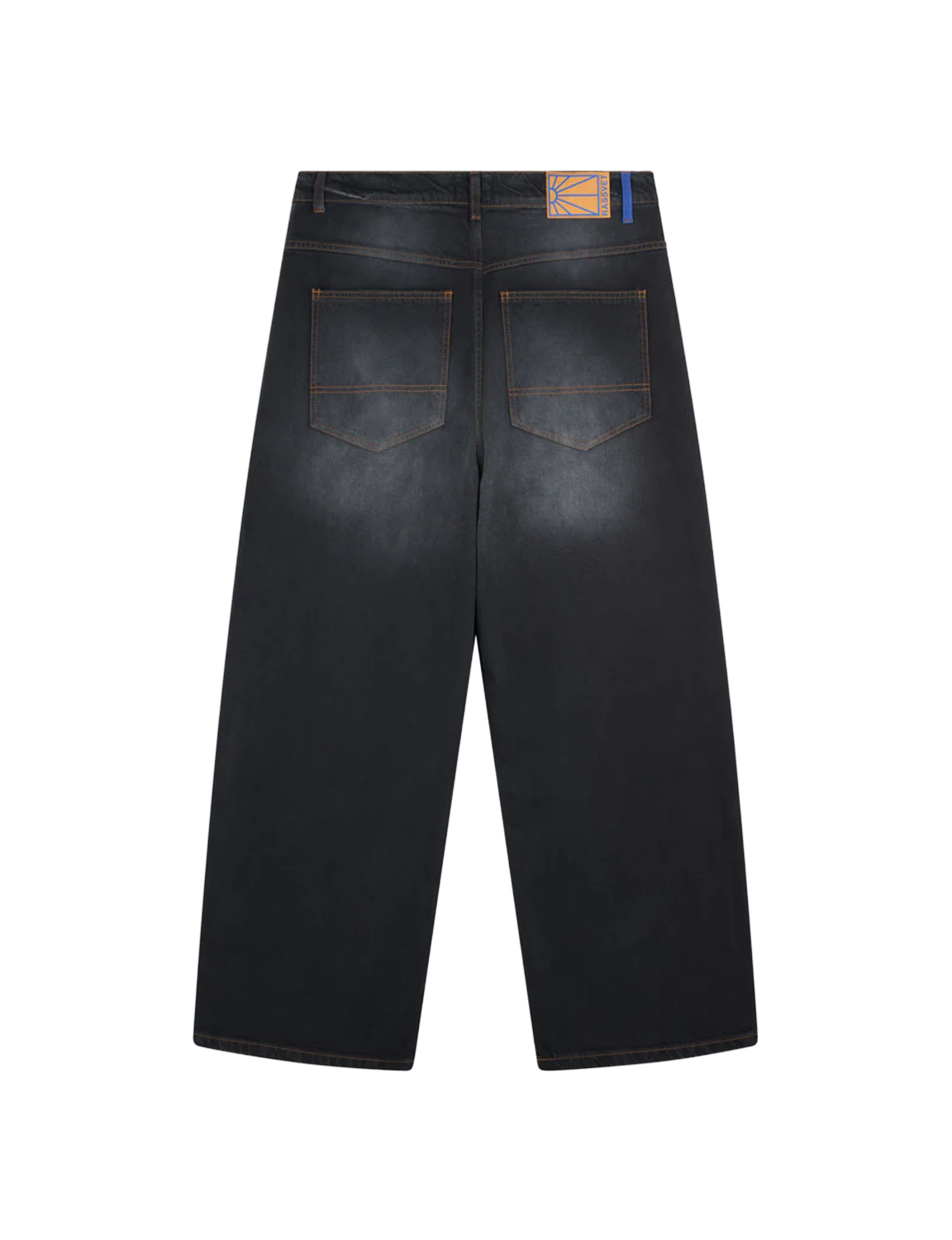 SUN DYED EXTRA BAGGY DENIM – BLACK ONYX