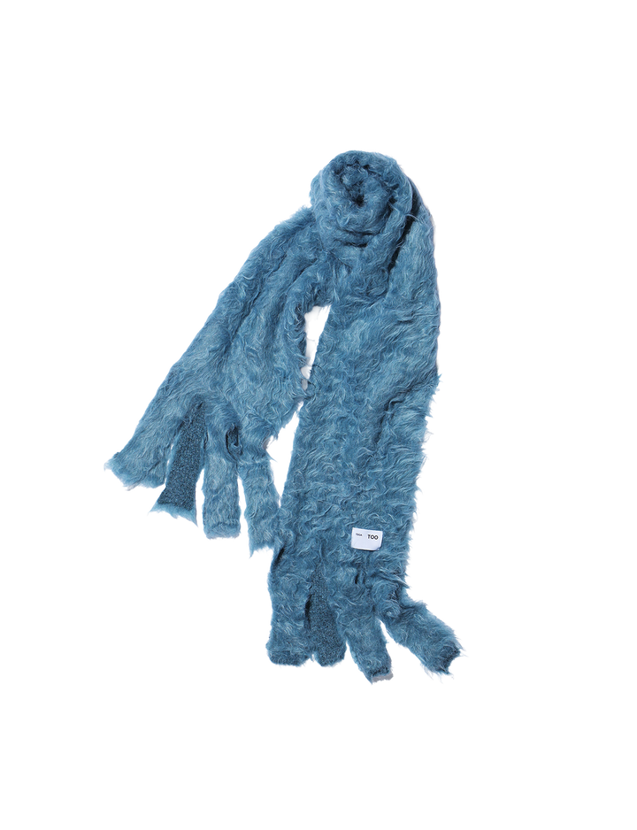 SHAGGY KNIT STOLE