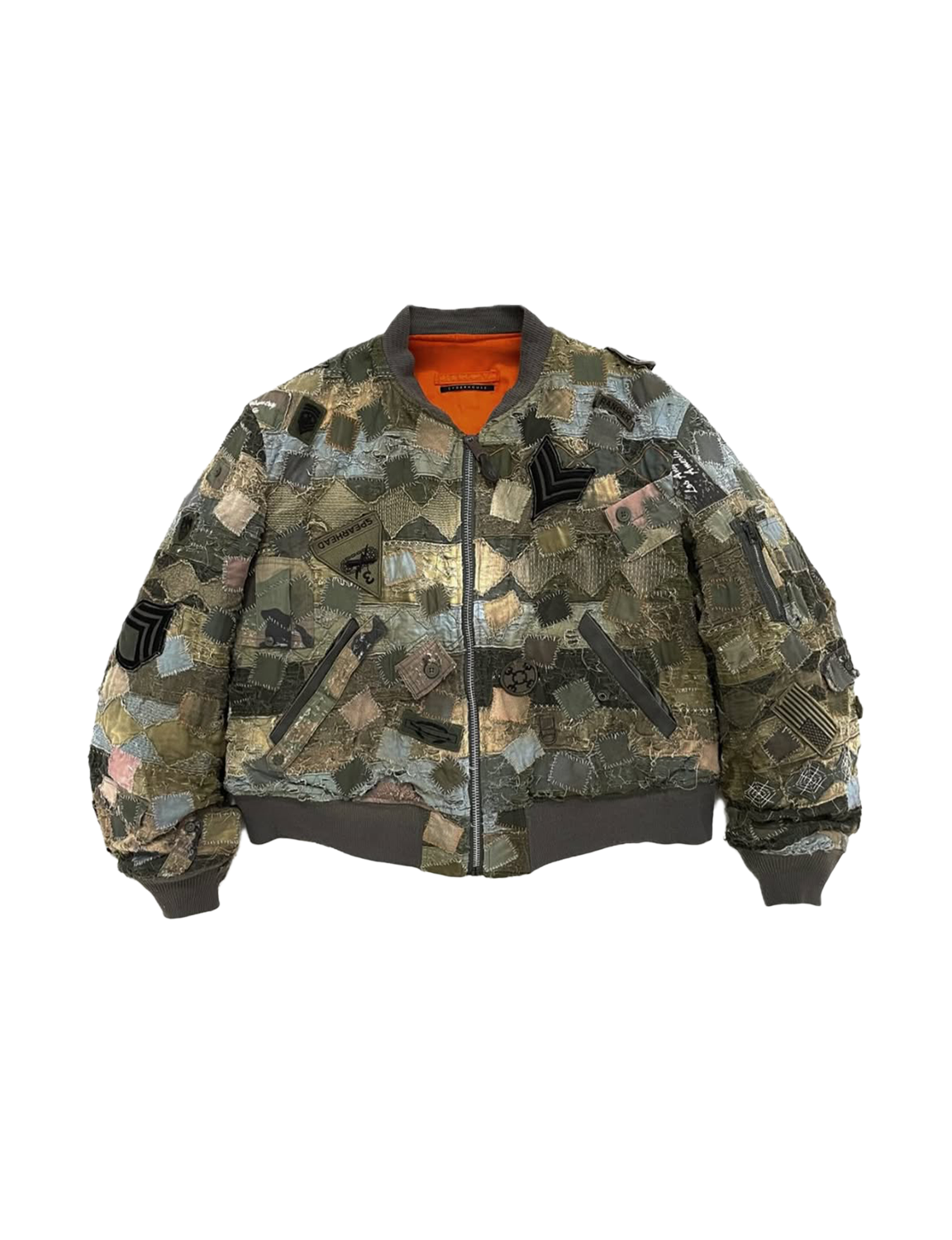 CYDERHOUSE Boro Bomber Military Air One Jacket