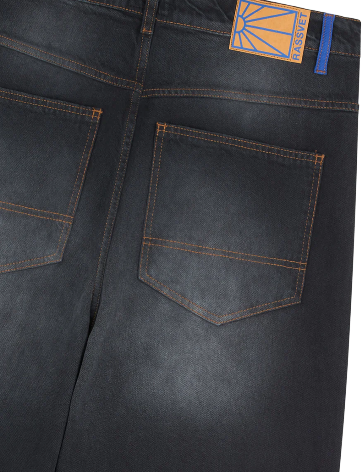 SUN DYED EXTRA BAGGY DENIM – BLACK ONYX