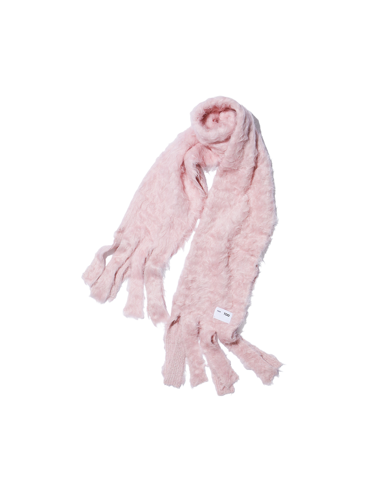 SHAGGY KNIT STOLE
