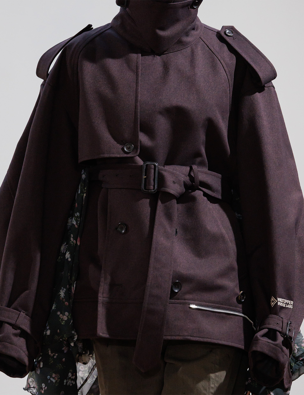 Phenix double-end GORE-TEX twill trench coat