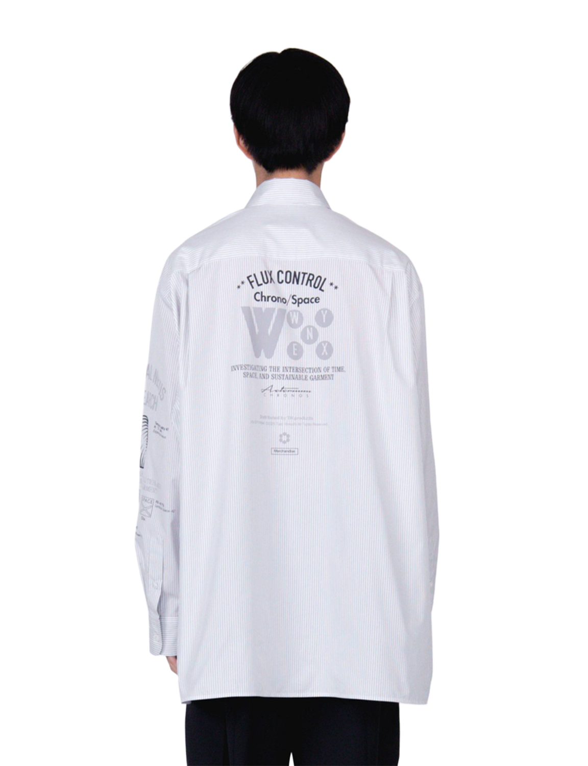 Graphic Print Oversized Shirt