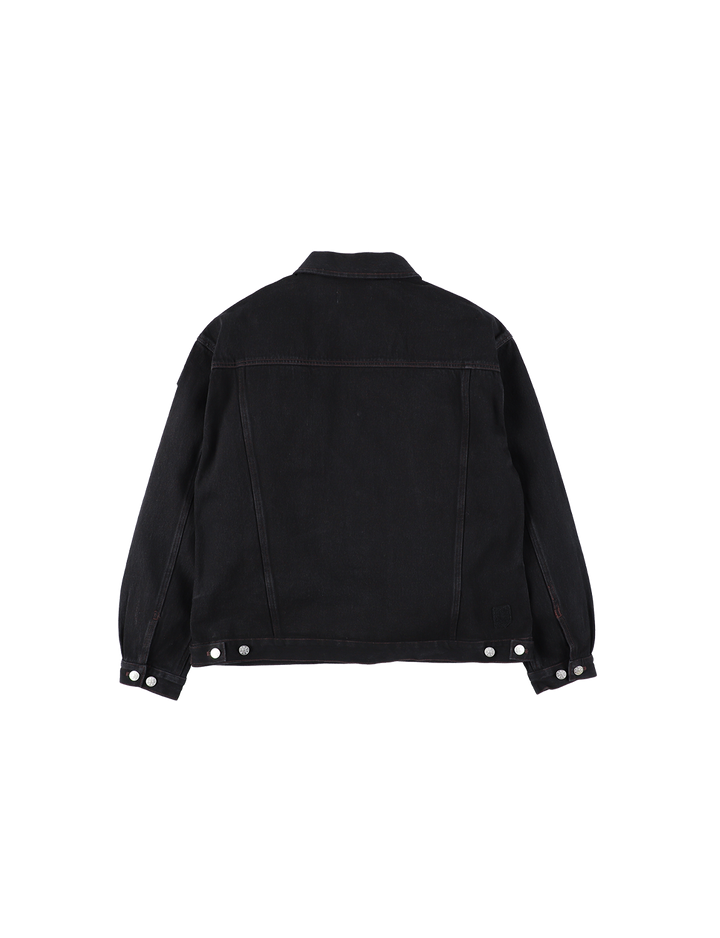 DENIM RIVET CHORE JACKET