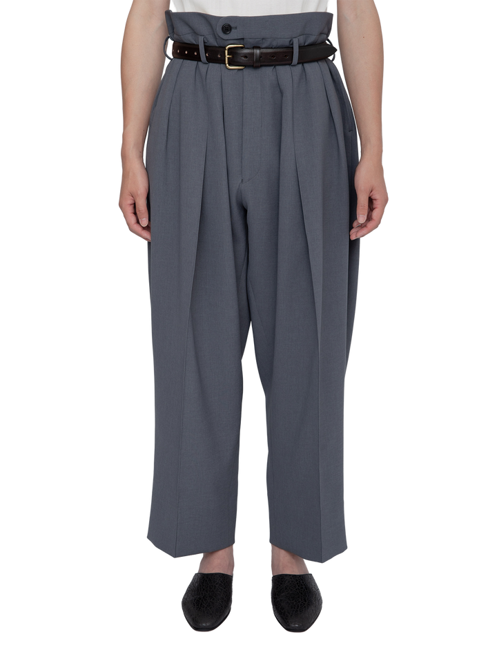 3-PLEATED TROUSERS