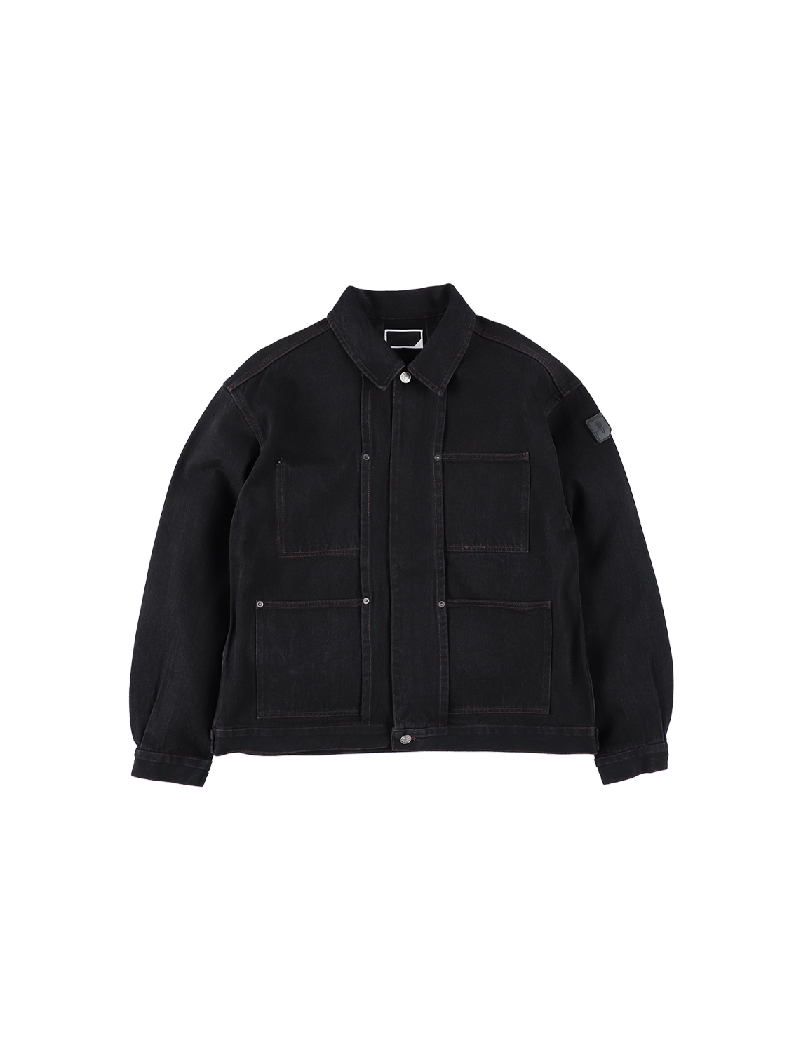 DENIM RIVET CHORE JACKET