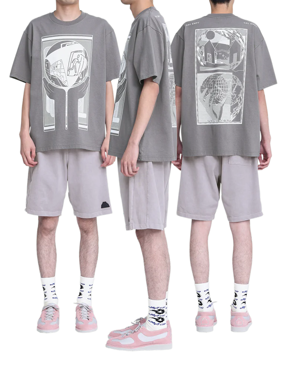 OVERDYE COTTON JERSEY SHORTS
