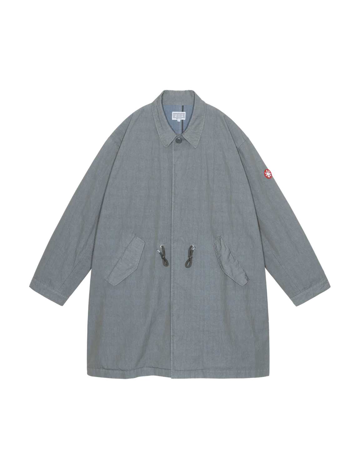 C.E OVERDYE COTTON NYLON LONG COAT