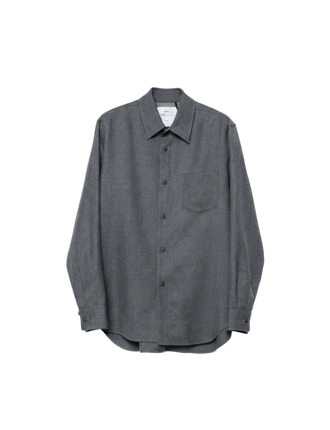 Watteau gathered Wool shirt