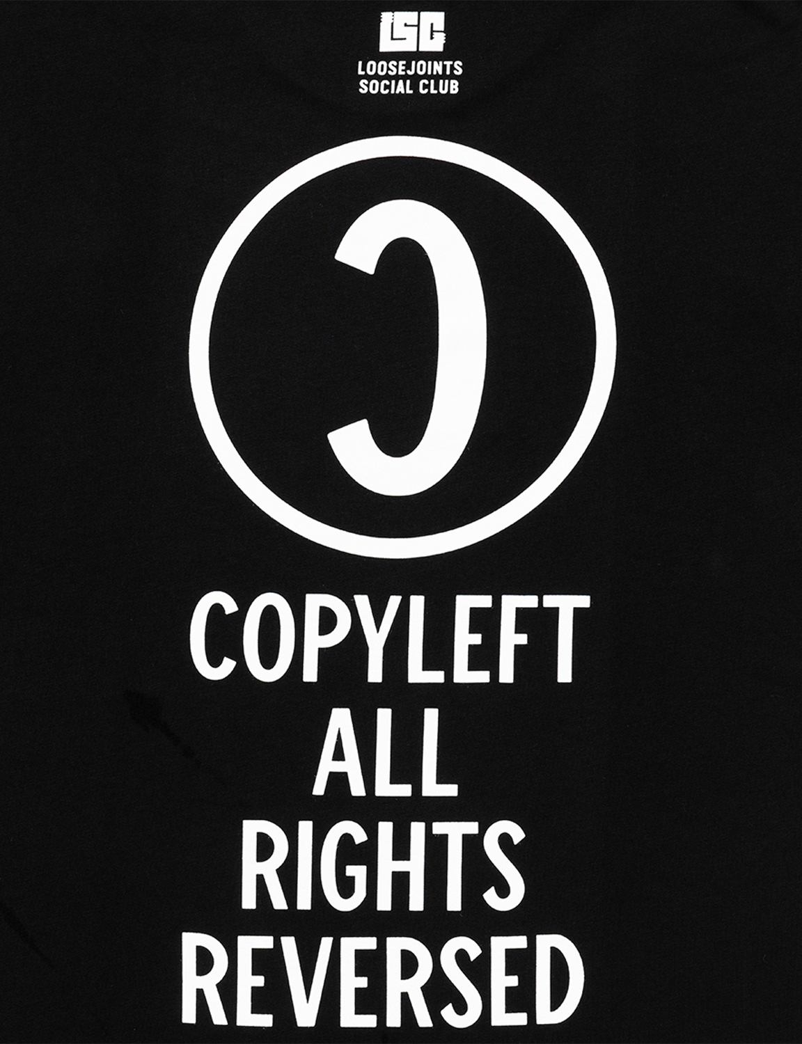 KOSUKE SHONO - 'COPY LEFT?' S/S TEE
