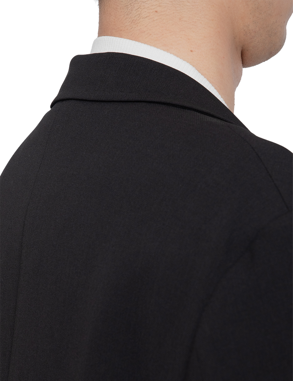 HIGH BACK COLLAR TEE