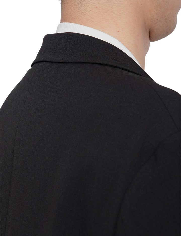 HIGH BACK COLLAR TEE