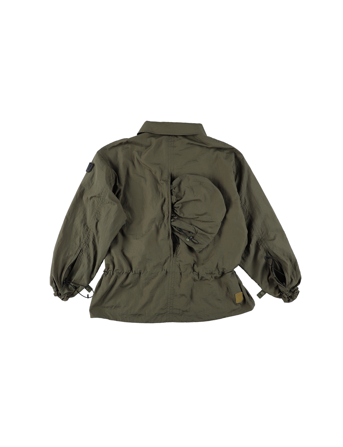 CRUSHED NYLON FULL PACK JACKET