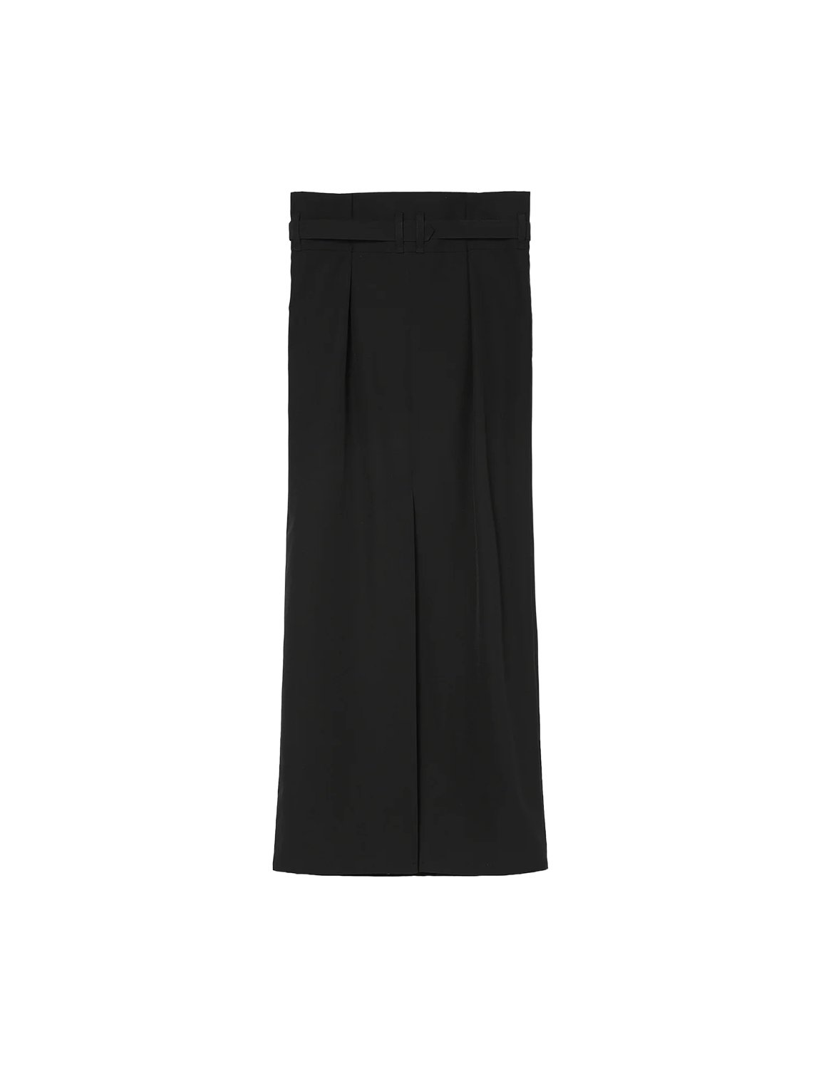 High Waist Belted Skirt