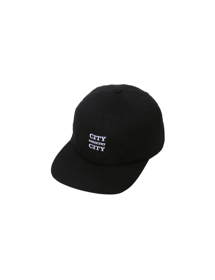 EMBROIDERD LOGO COTTON CAP_CITY COUNTRY CITY
