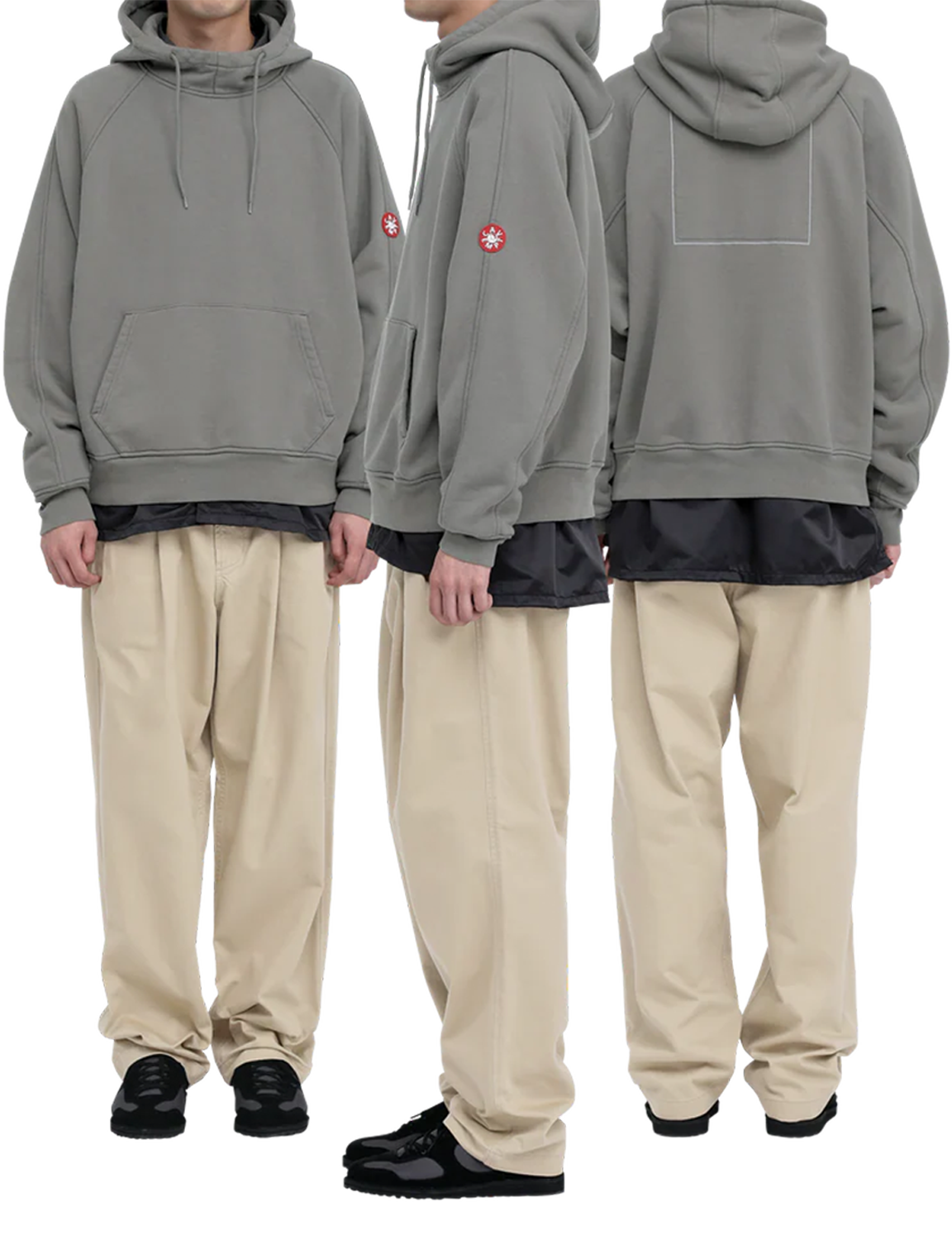 SOLID BIG HEAVY HOODY