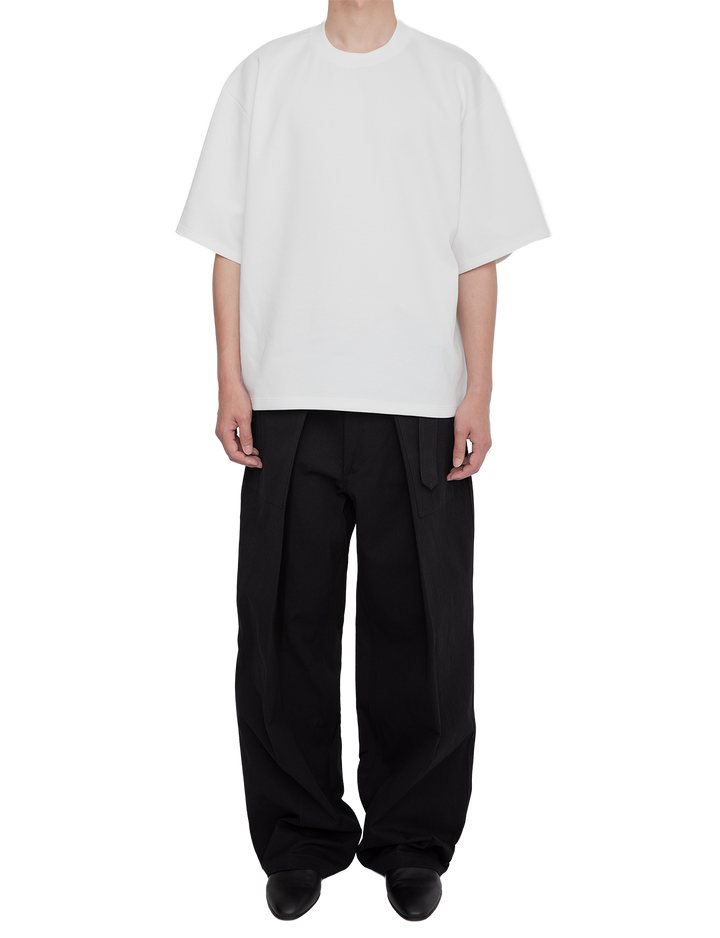 HIGH BACK COLLAR TEE