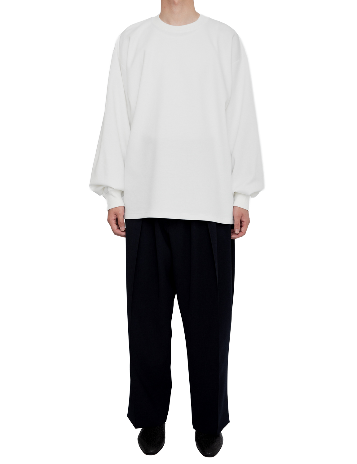 TUCK SLEEVE LONG TEE
