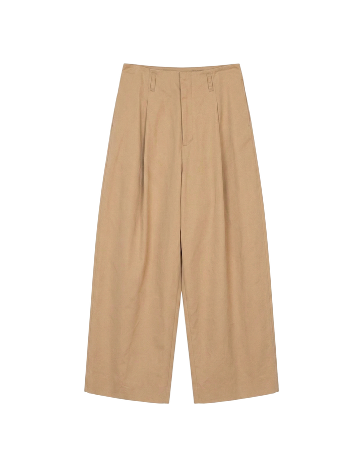 Tuck Wide Trousers