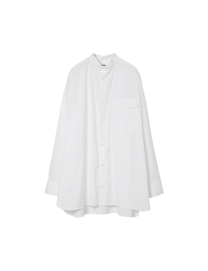 Stand Collar Big Shirt