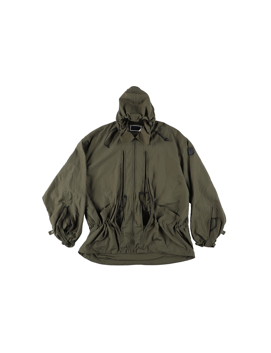 CRUSHED NYLON FULL PACK JACKET