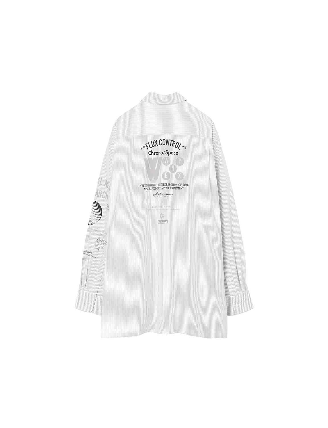 Graphic Print Oversized Shirt