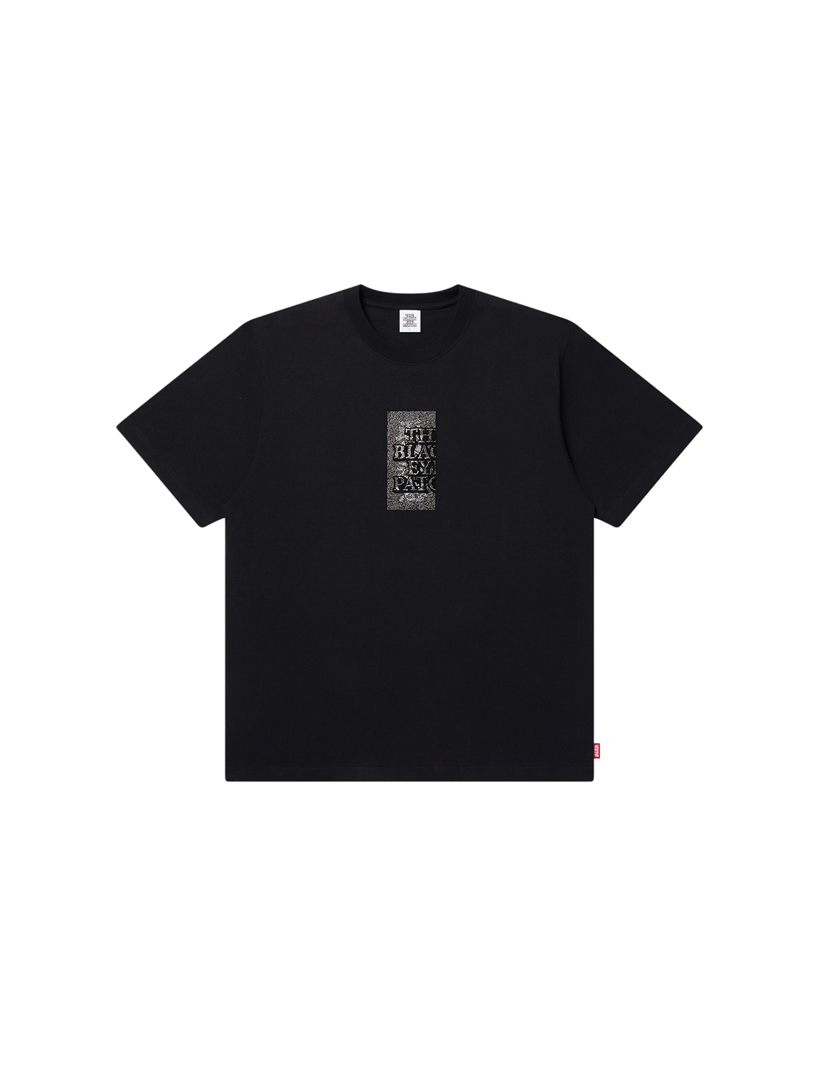 BlackEyePatch RHINESTONE GRAYSCALE HWC LABEL TEE