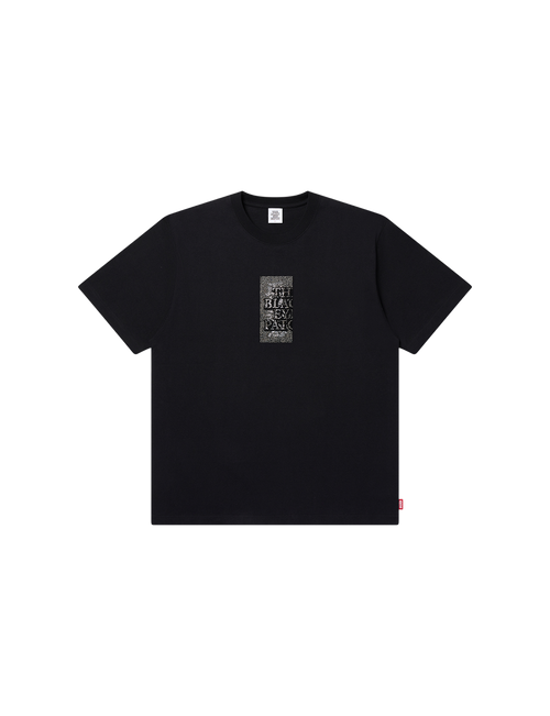 BlackEyePatch - RHINESTONE GRAYSCALE HWC LABEL TEE – Stactile