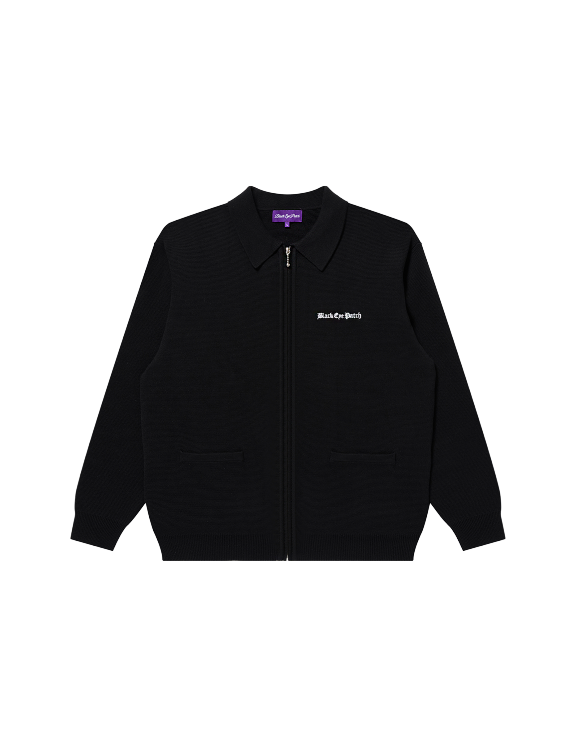 BlackEyePatch OG LABEL クッション LABEL CUSHION - CUSHION（BLACK