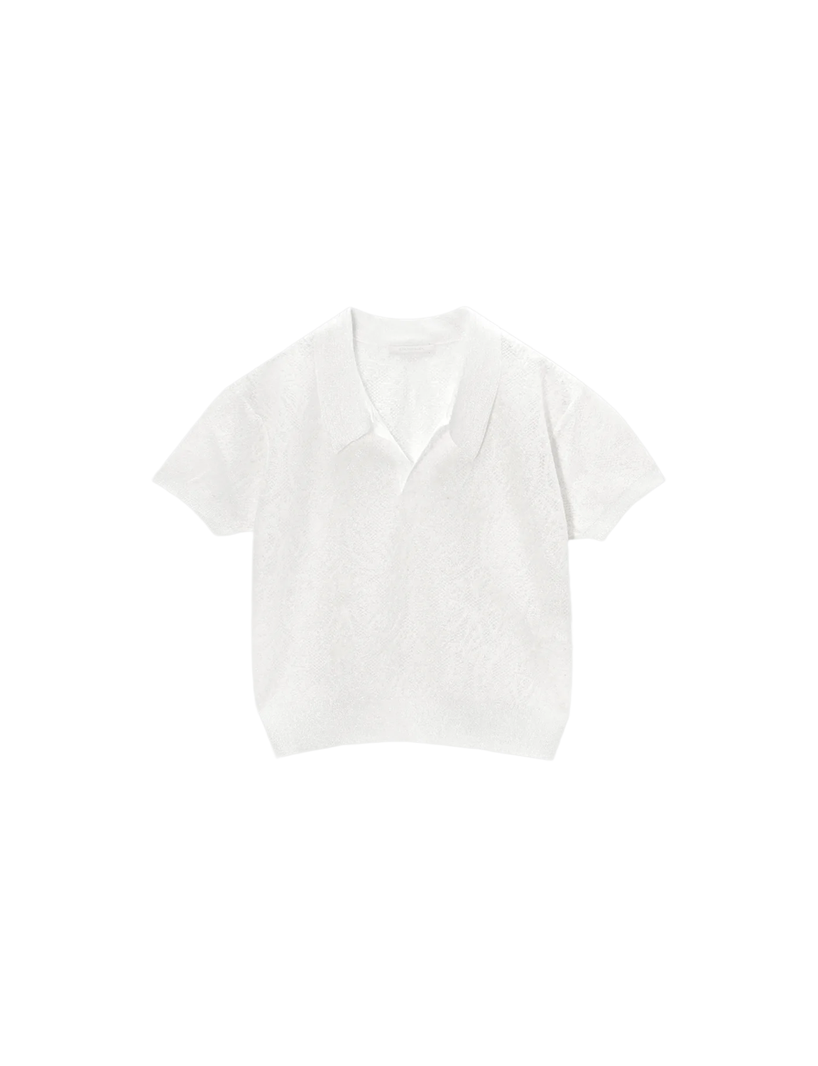 KANAKO SAKAI JACQUARD-KNIT POLO