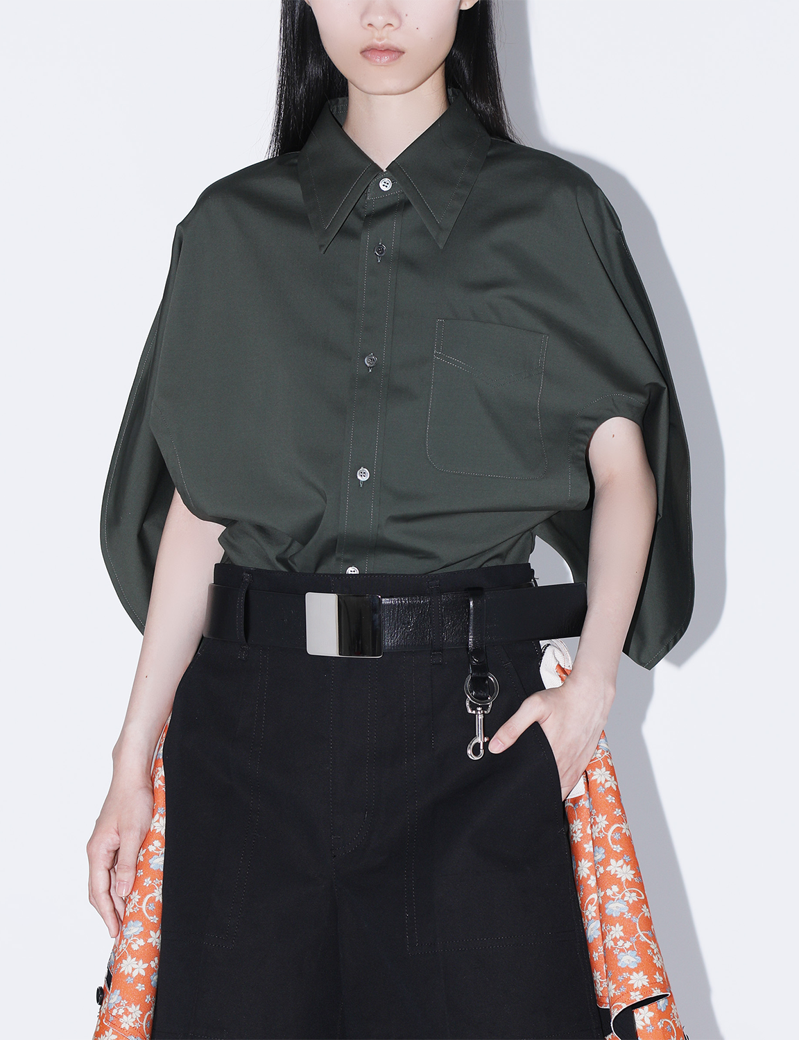 ROUND SLEEVE SHIRTS
