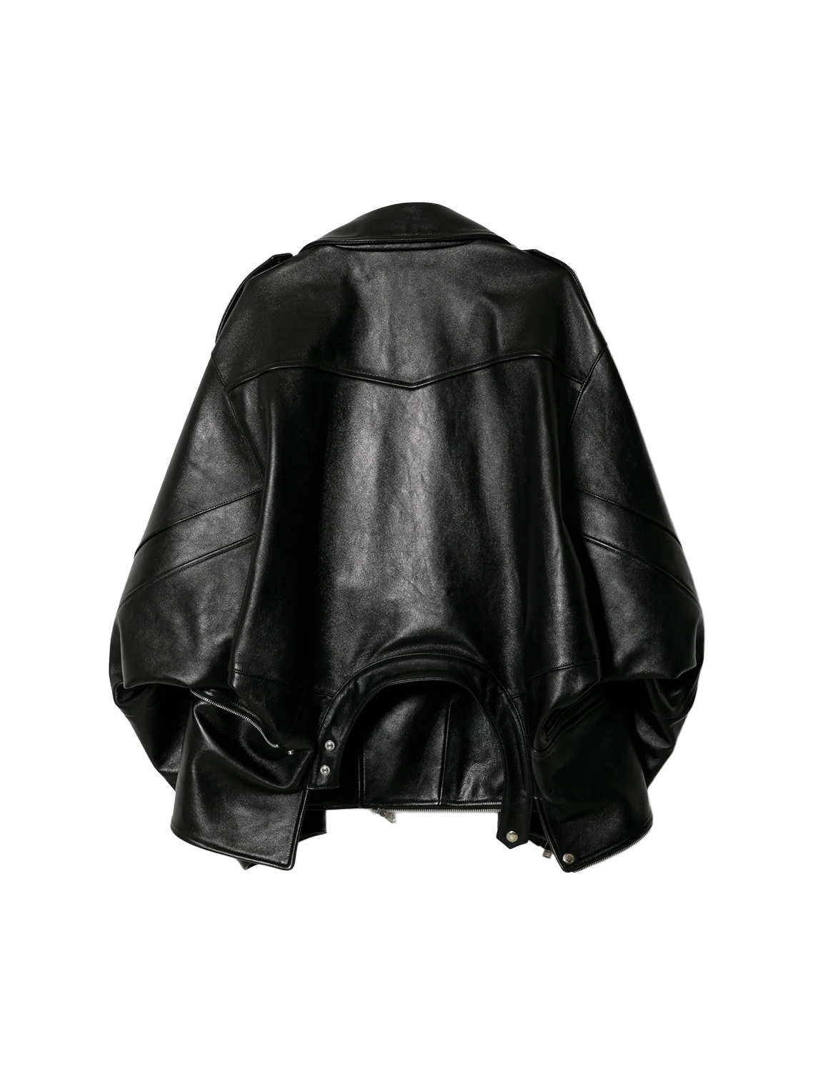 double-end vintage leather GT riders jacket