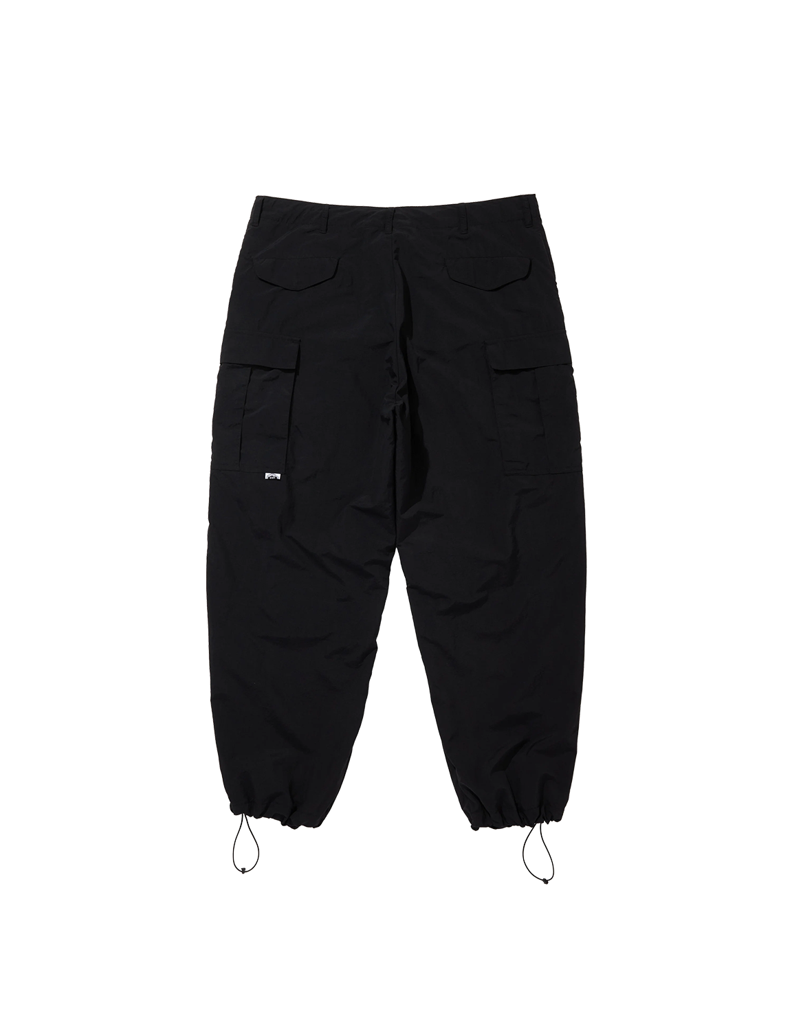 TASLAN NYLON OVER SIZE PANTS