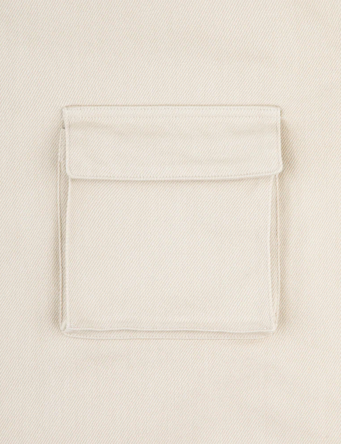 COTTON TWILL BIG SHIRT