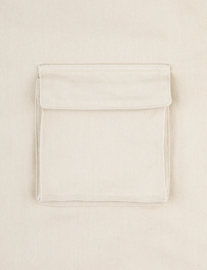 COTTON TWILL BIG SHIRT